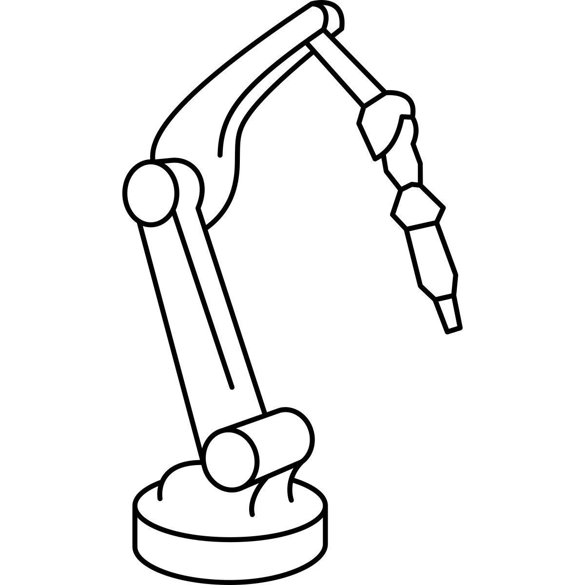 mechanical arm icon