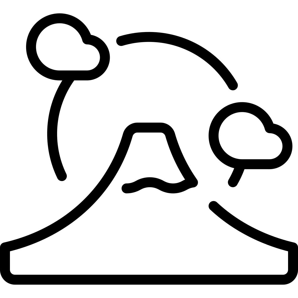 monte fuji icon