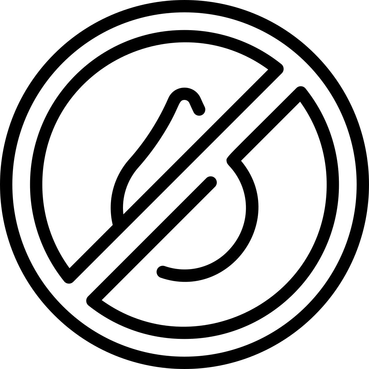 no liquid icon