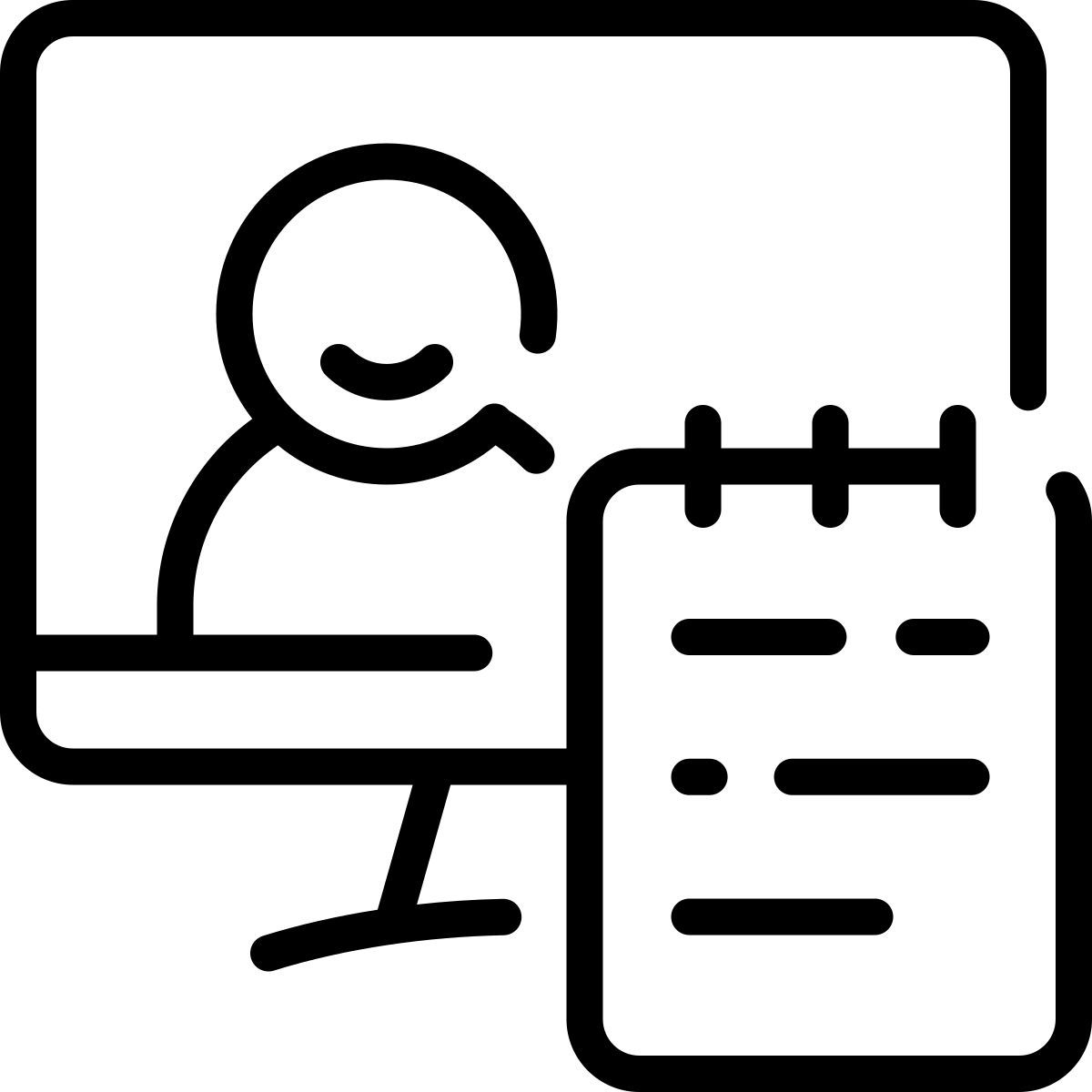 online unterricht icon