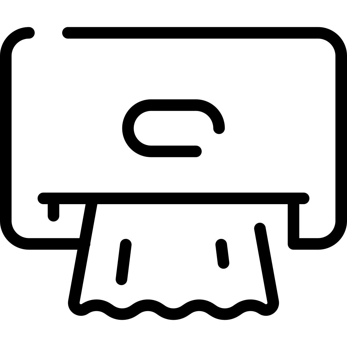 Serviette en papier icon