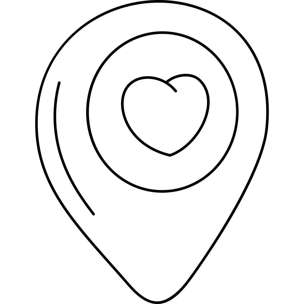 favorite location icon