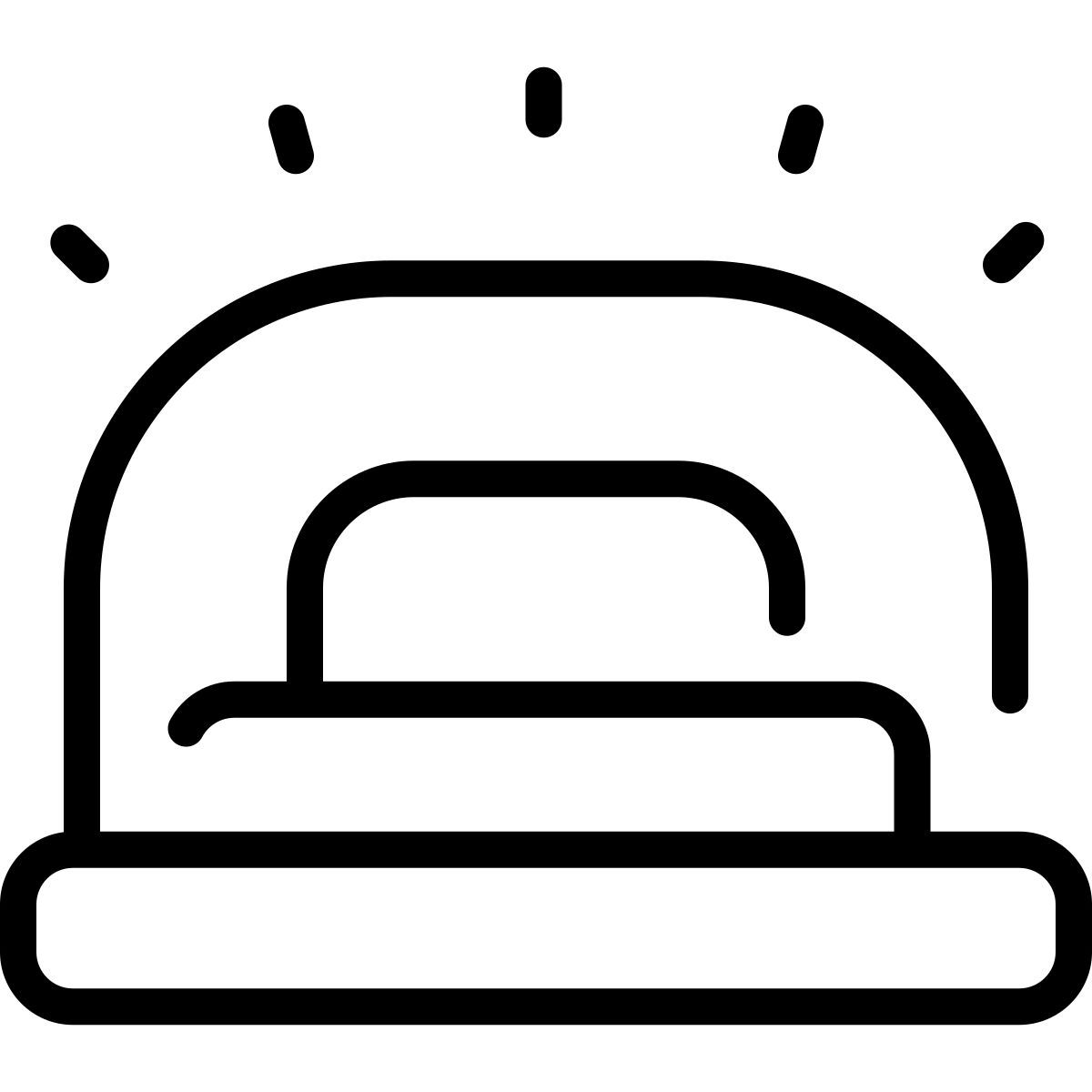 red button icon