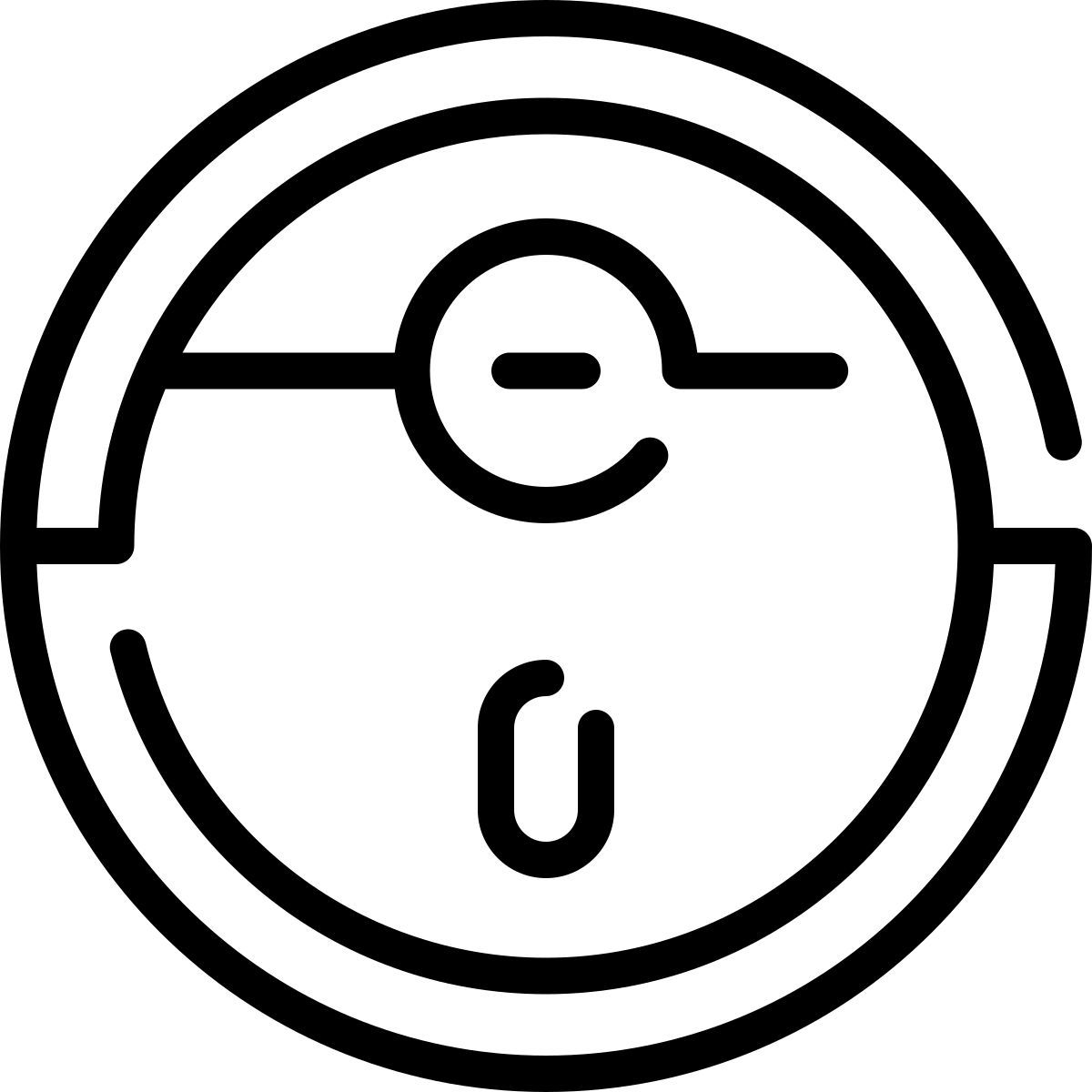 robot vacuum cleaner icon