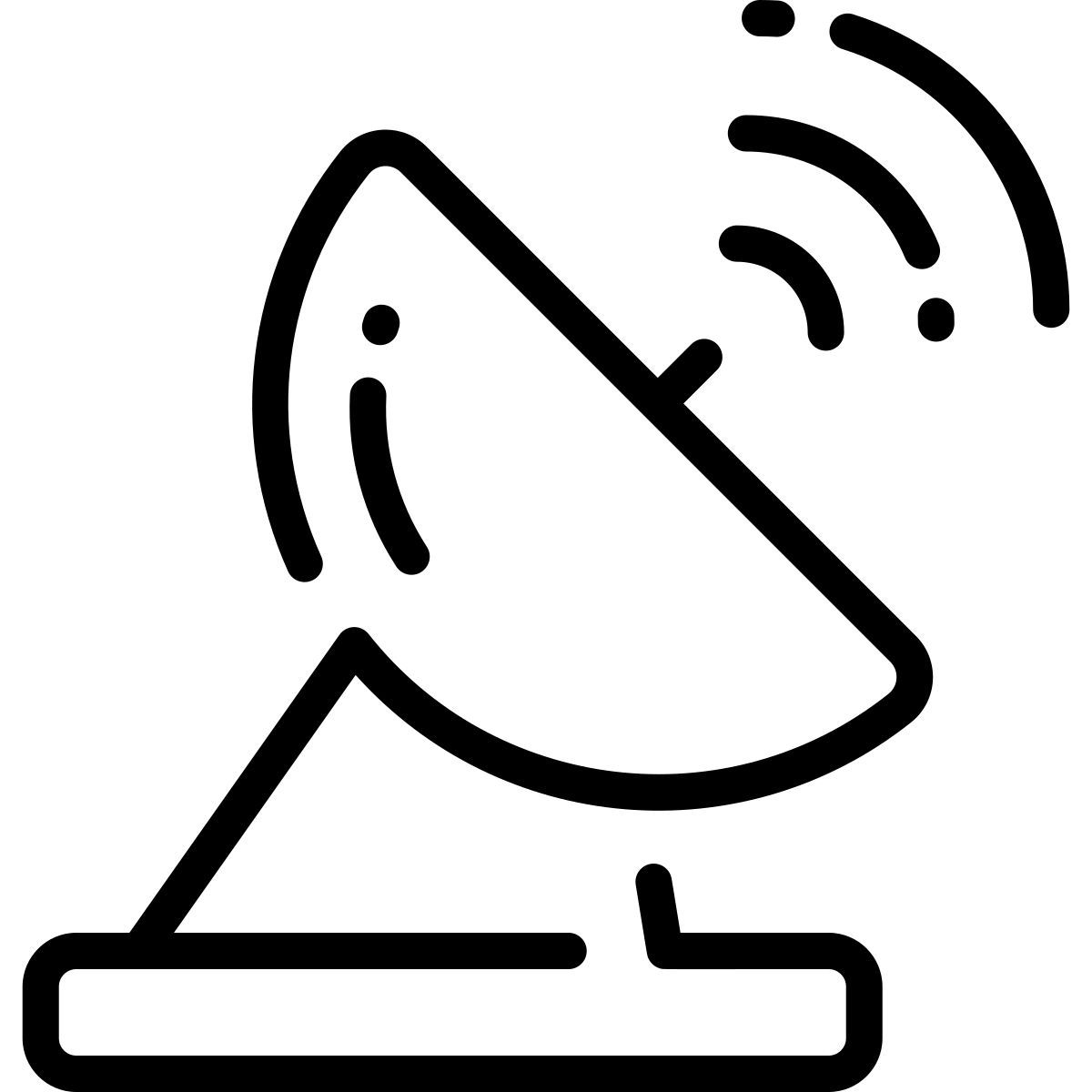 satellite dish icon
