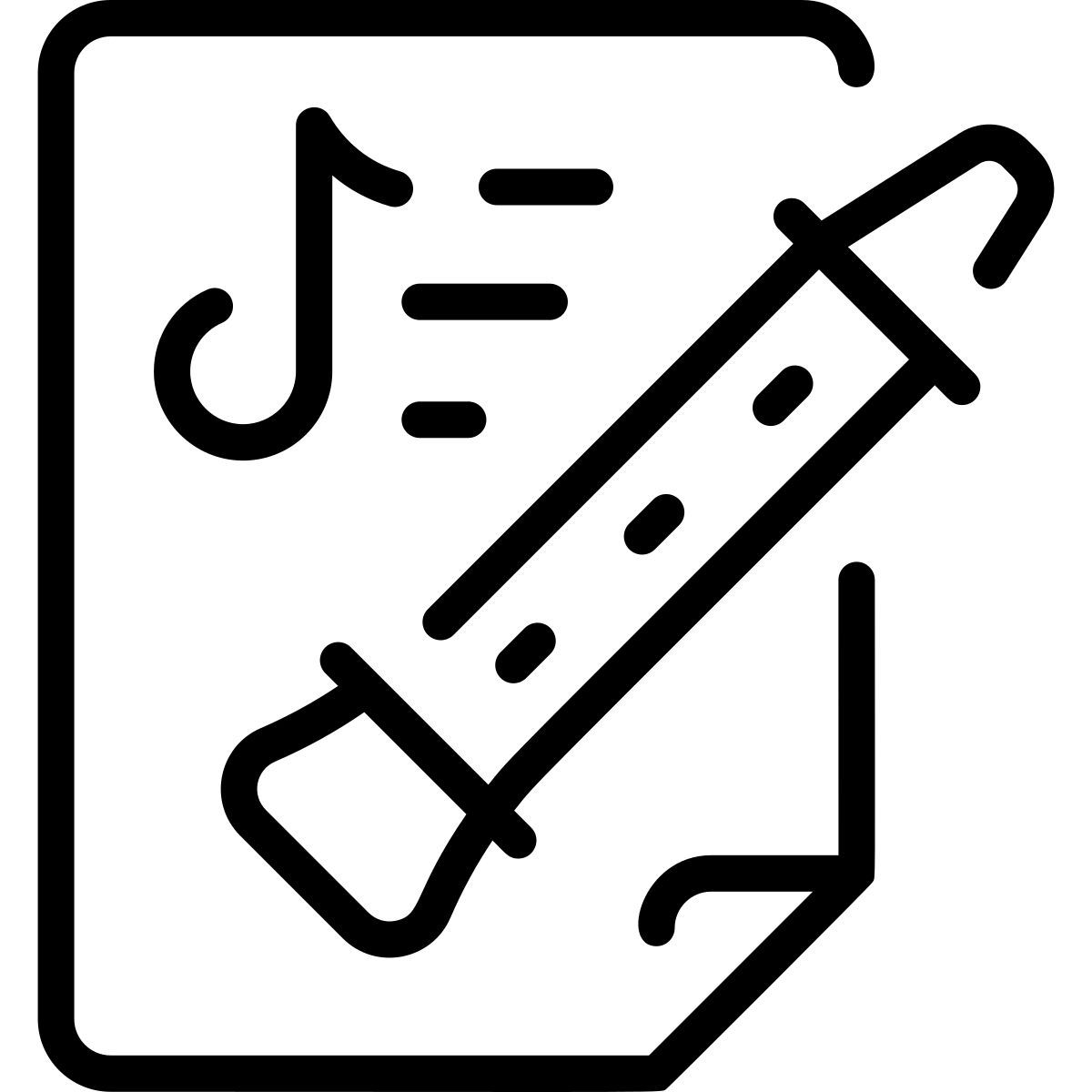sheet music icon