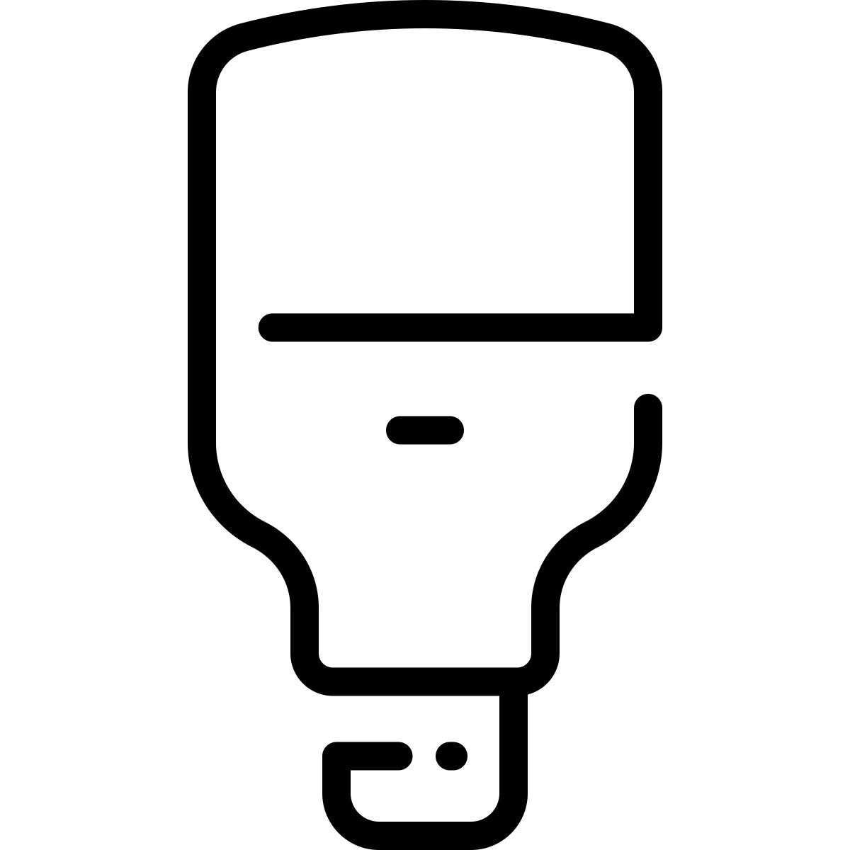 smart bulb icon