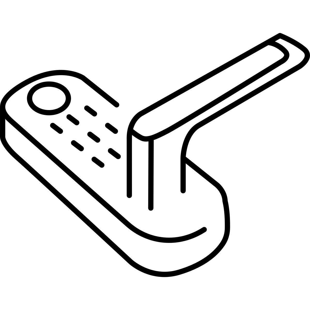 smart door lock icon