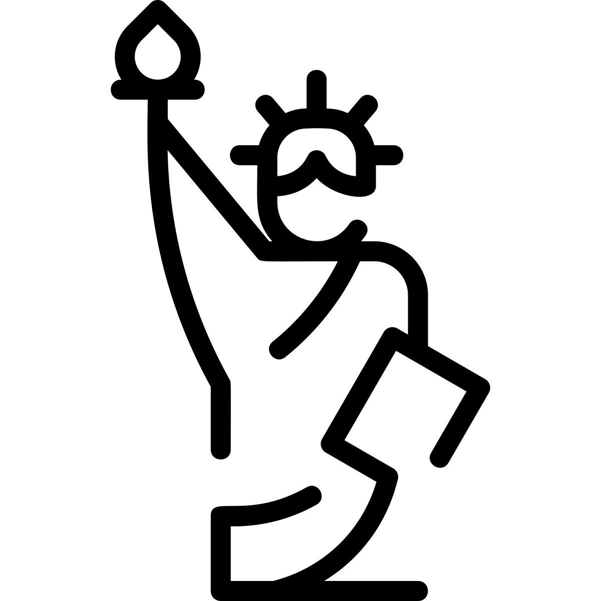 statue of liberty icon