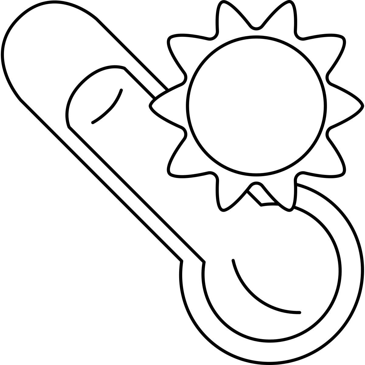 hot temperature icon