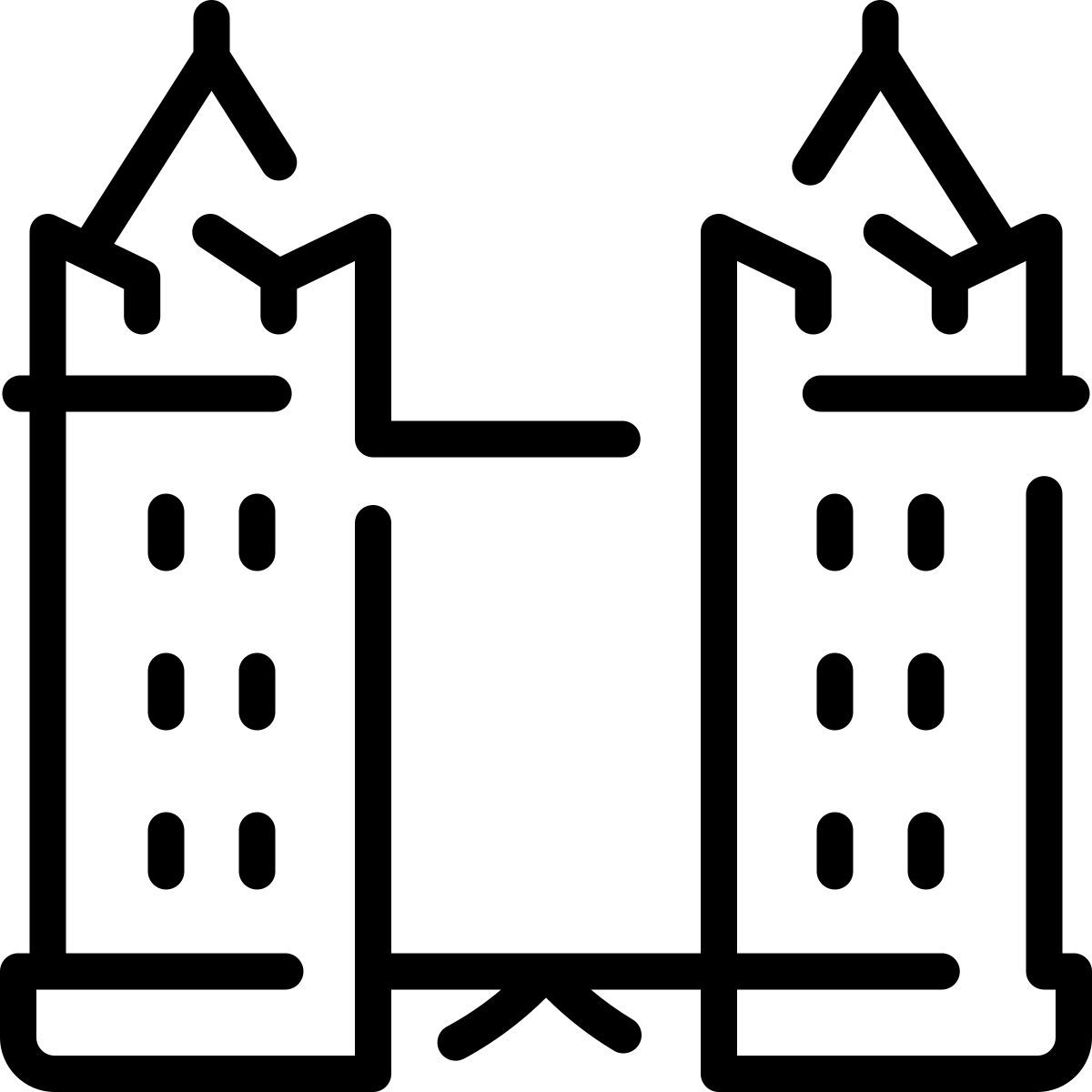 tower bridge icon