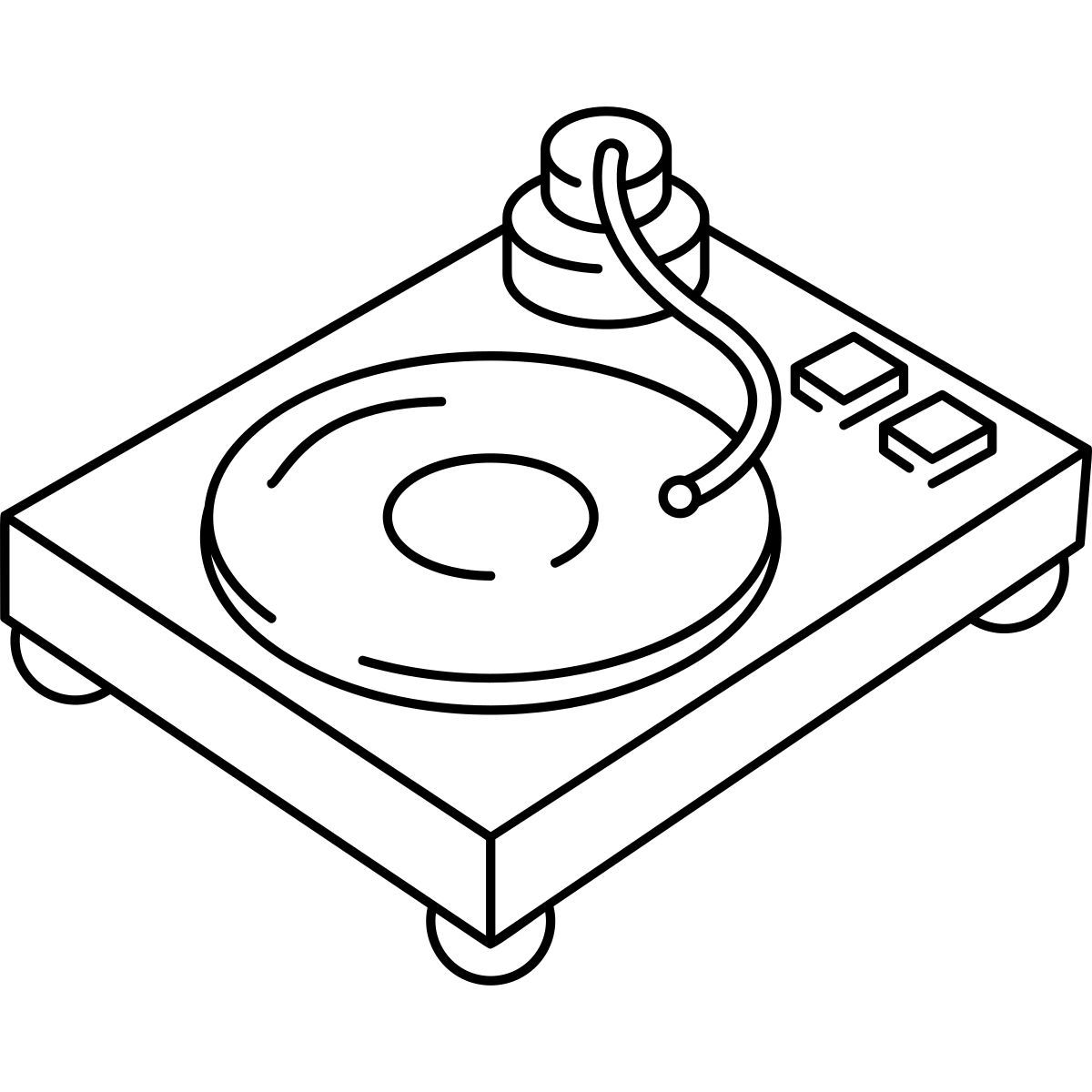 turntable icon