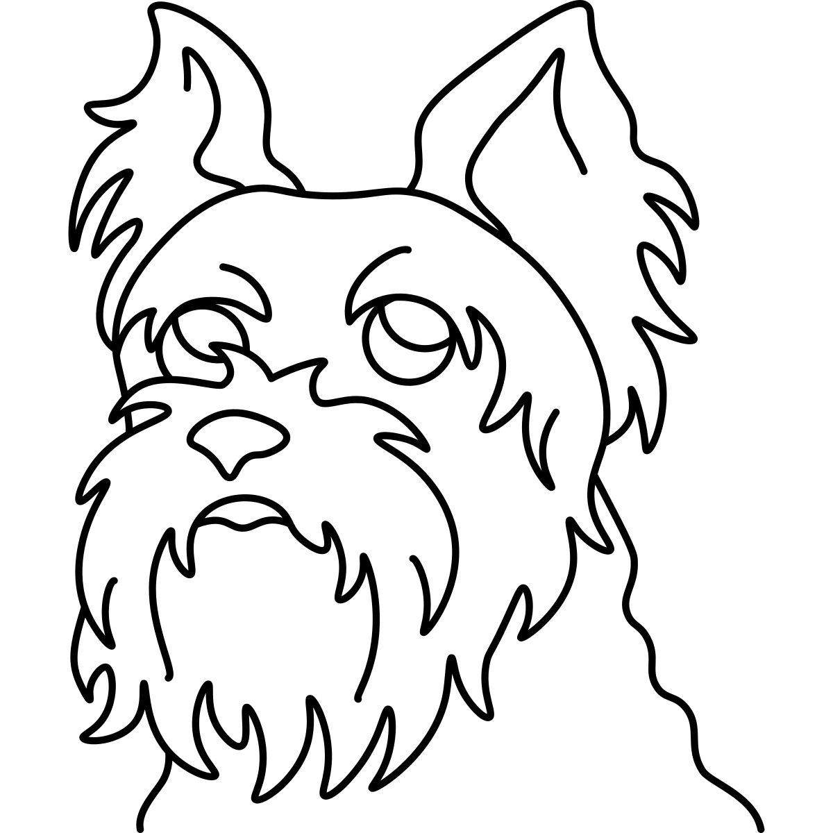 yorkshire terrier icon