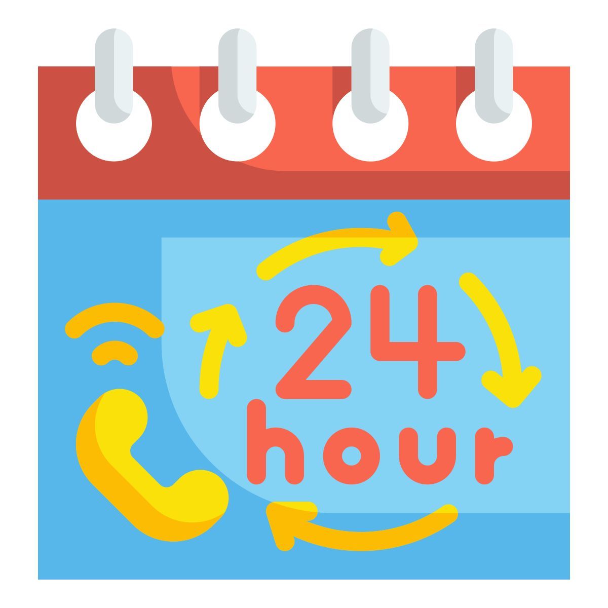 24 hours icon