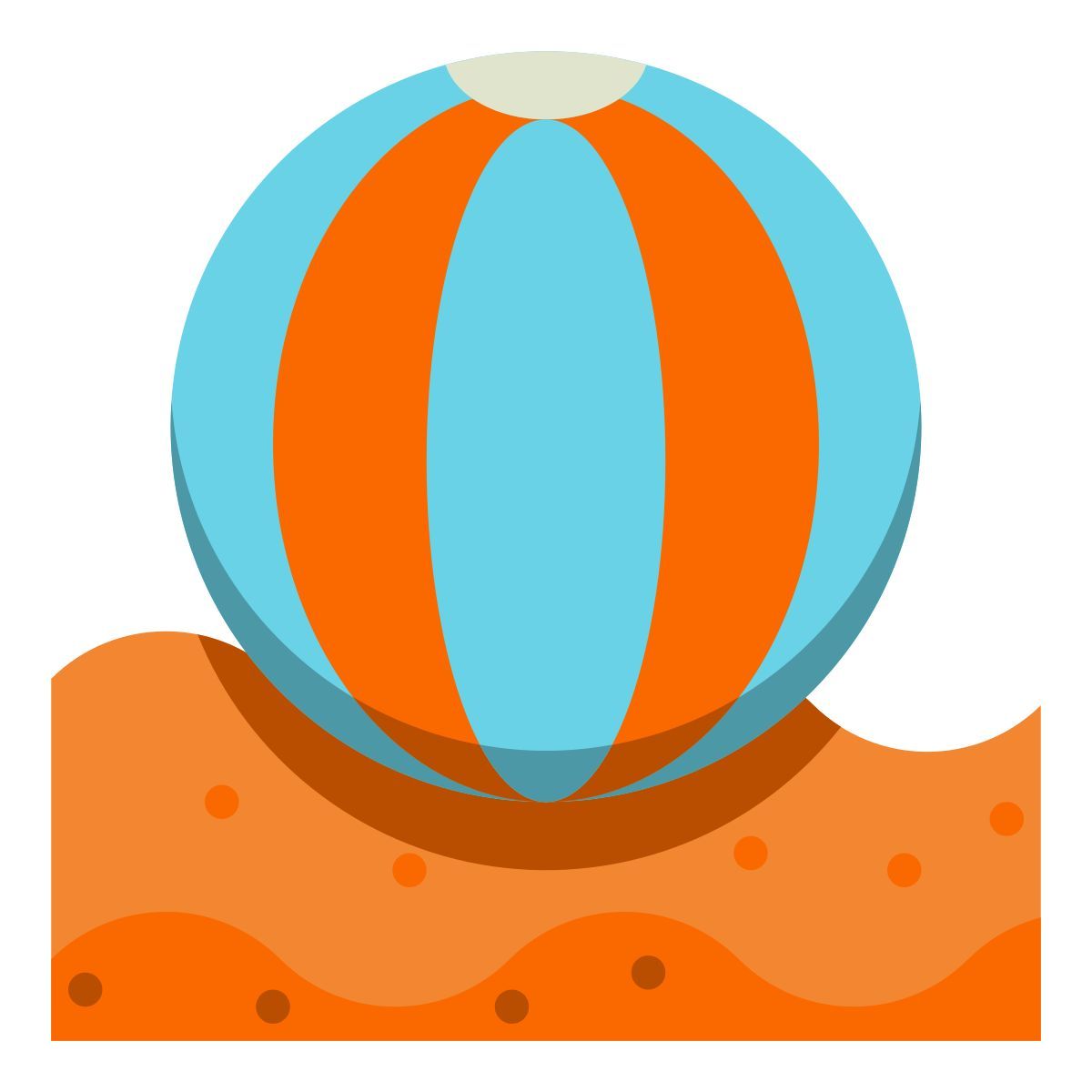 beach ball icon