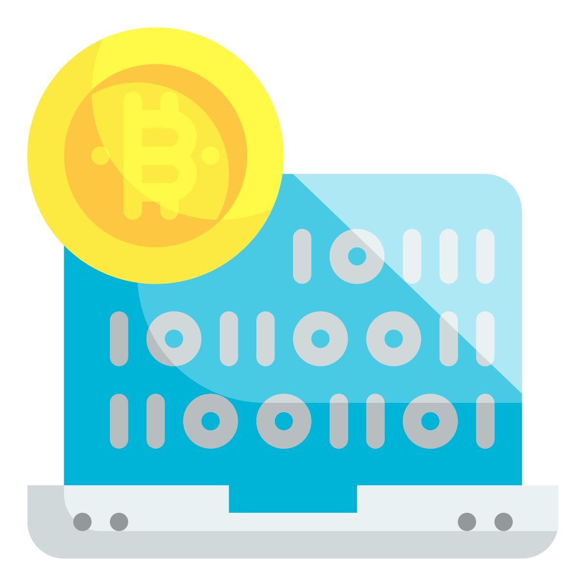 binary code icon