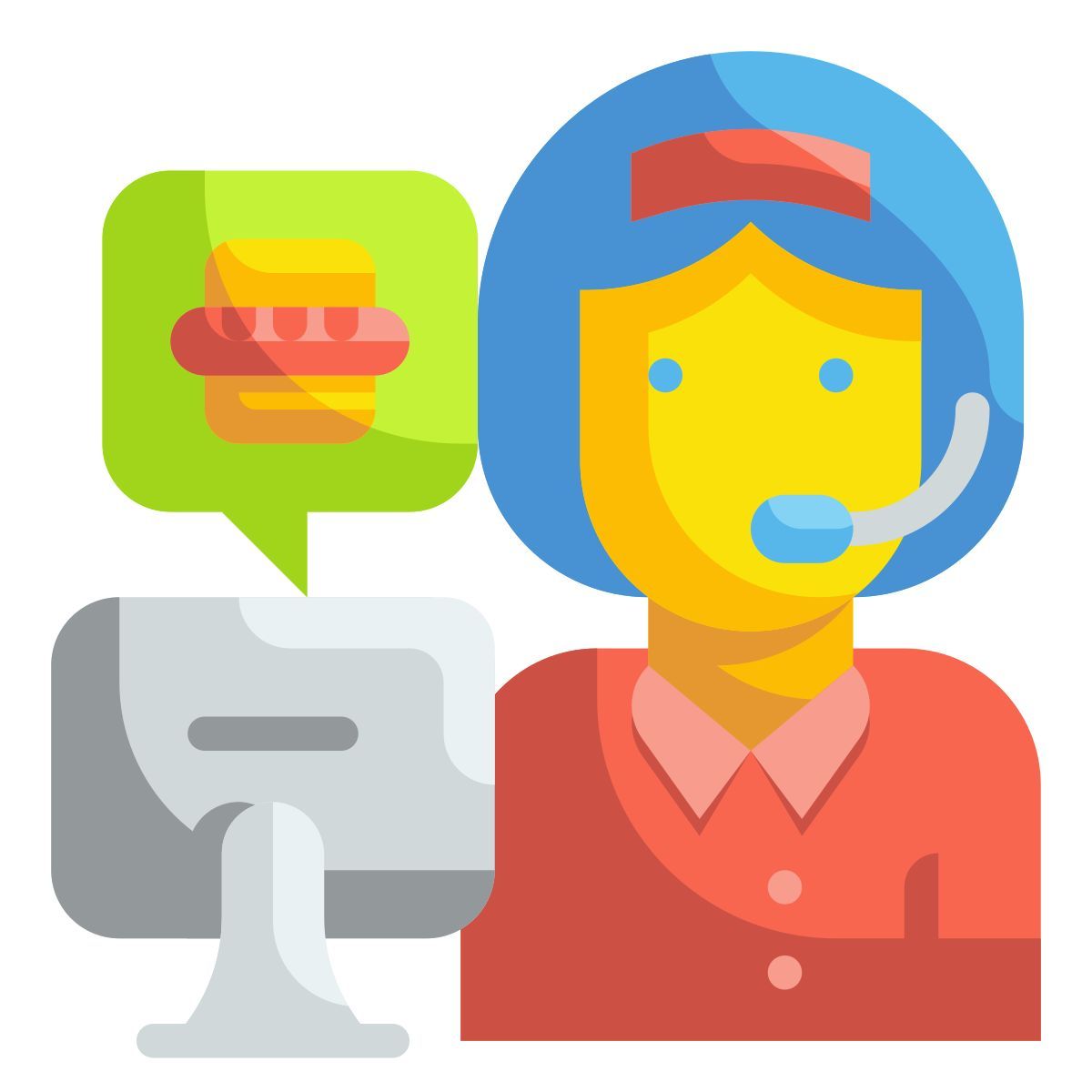 call center icon