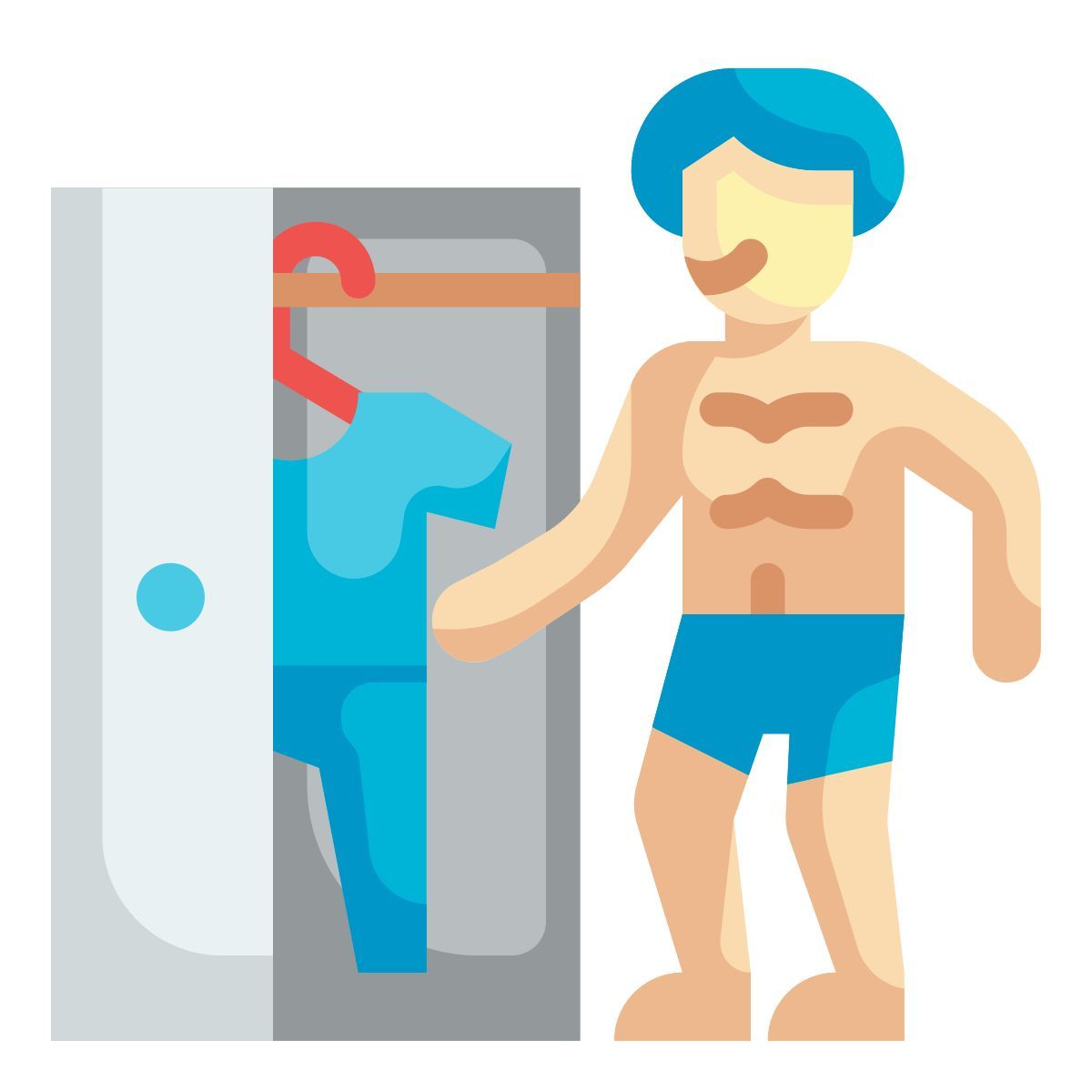 dressed up icon