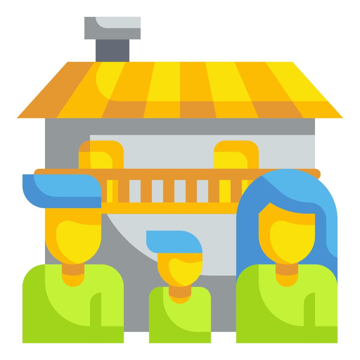 familia hombre mujer icon