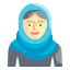 external arab-woman-avatar-wanicon-flat-wanicon icon