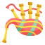 external bagpipe-st-patrick-day-wanicon-flat-wanicon icon