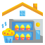 external baking-stay-at-home-wanicon-flat-wanicon icon