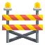 external barrier-construction-wanicon-flat-wanicon icon