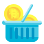 external basket-digital-currency-wanicon-flat-wanicon icon