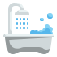 external bathtub-hotel-wanicon-flat-wanicon icon
