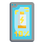 external battery-smartphone-application-wanicon-flat-wanicon icon