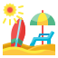 external beach-brazilian-carnival-wanicon-flat-wanicon icon