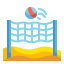 external beach-volleyball-summertime-wanicon-flat-wanicon icon