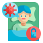 external bed-virus-mutation-wanicon-flat-wanicon icon