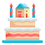 external birthday-cake-family-wanicon-flat-wanicon icon