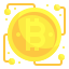 external bitcoin-digital-currency-wanicon-flat-wanicon icon