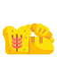 external bread-healthy-food-wanicon-flat-wanicon icon