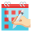 external calendar-graphic-design-wanicon-flat-wanicon icon