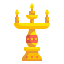external candelabra-diwali-wanicon-flat-wanicon icon