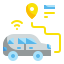 external car-internet-of-things-wanicon-flat-wanicon icon