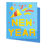 external card-happy-new-year-wanicon-flat-wanicon icon