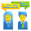 external chat-teamwork-wanicon-flat-wanicon icon