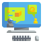 external chatbot-education-technology-wanicon-flat-wanicon icon
