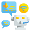 external chatbot-online-medicine-wanicon-flat-wanicon icon