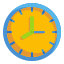 external clock-stationery-and-office-wanicon-flat-wanicon icon