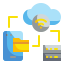 external cloud-storage-internet-of-things-wanicon-flat-wanicon icon