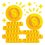 external coins-currency-wanicon-flat-wanicon icon