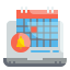 external computer-calendar-and-dates-wanicon-flat-wanicon icon