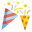 external confetti-birthday-and-party-wanicon-flat-wanicon icon