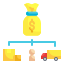external cost-business-model-canvas-wanicon-flat-wanicon icon