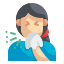 external cough-allergies-wanicon-flat-wanicon icon